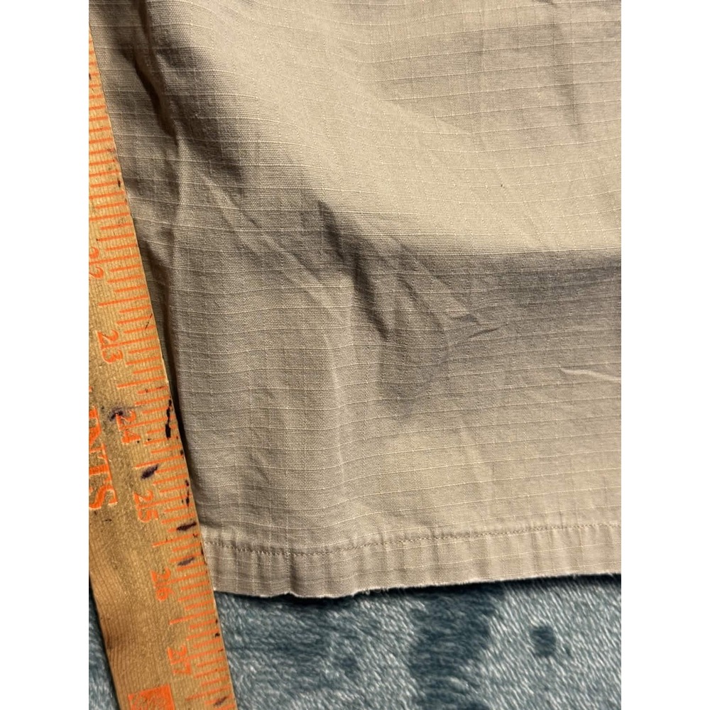 Carhartt 100274 Mens 46x30 Relaxed Fit Ripstop Cargo Work Pants Tan Khaki FLAW - Picture 6 of 8